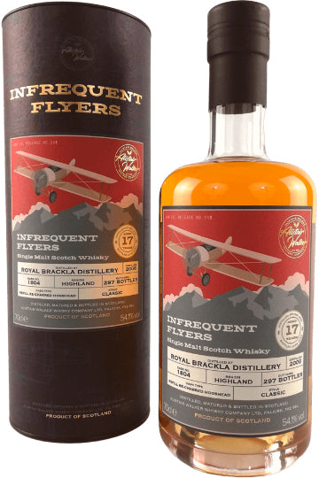 Eine Whiskyflasche und ihre Verpackung der Marke 