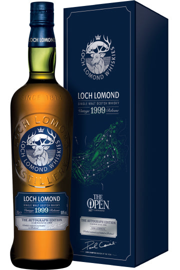 Loch Lomond Whiskyflasche und -verpackung 
